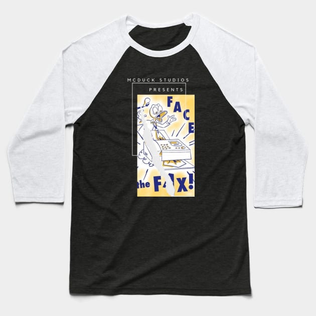 McDuck Studios Presents....3 Baseball T-Shirt by Amores Patos 